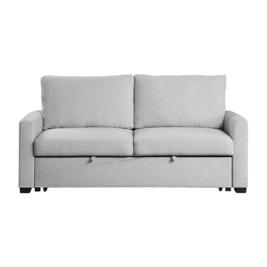 Price - Convertible Studio Sofa With Pull-Out Bed - Gray