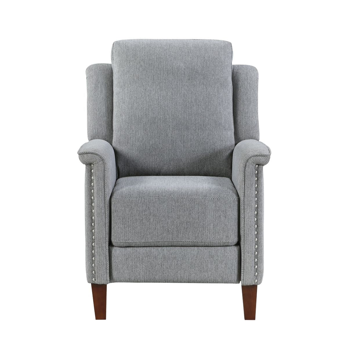 Lansing - Push Back Reclining Chair - Gray