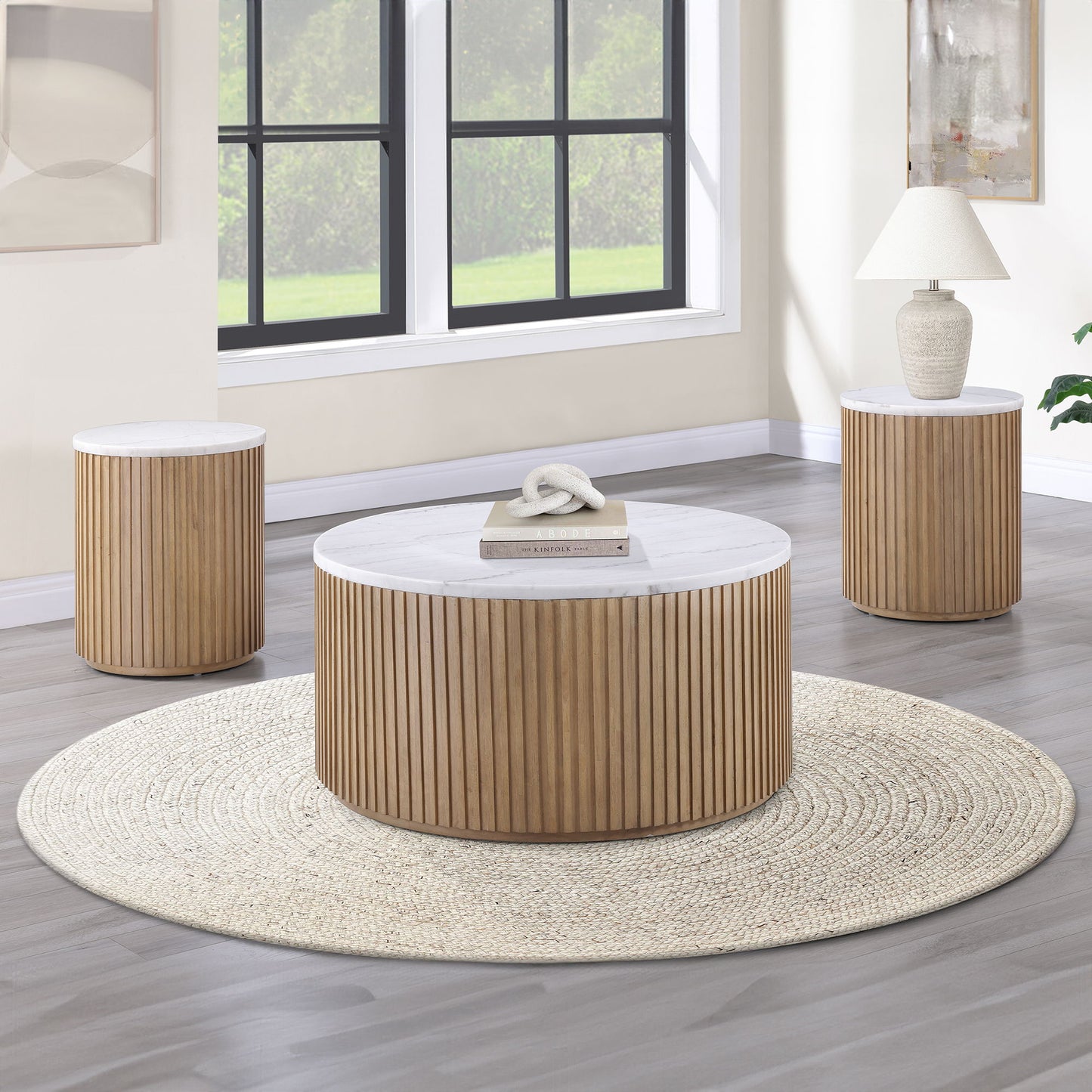 Colvin - 3 Piece Set With Marble Top