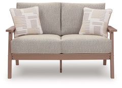 Grover Beach - Loveseat With Cushion - Driftwood