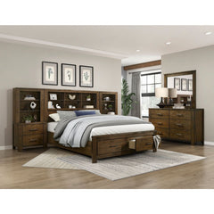 Sullivan - Nightstand Pier - Brown