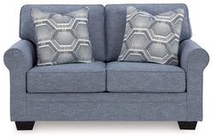 Carissa Manor - Loveseat - Denim
