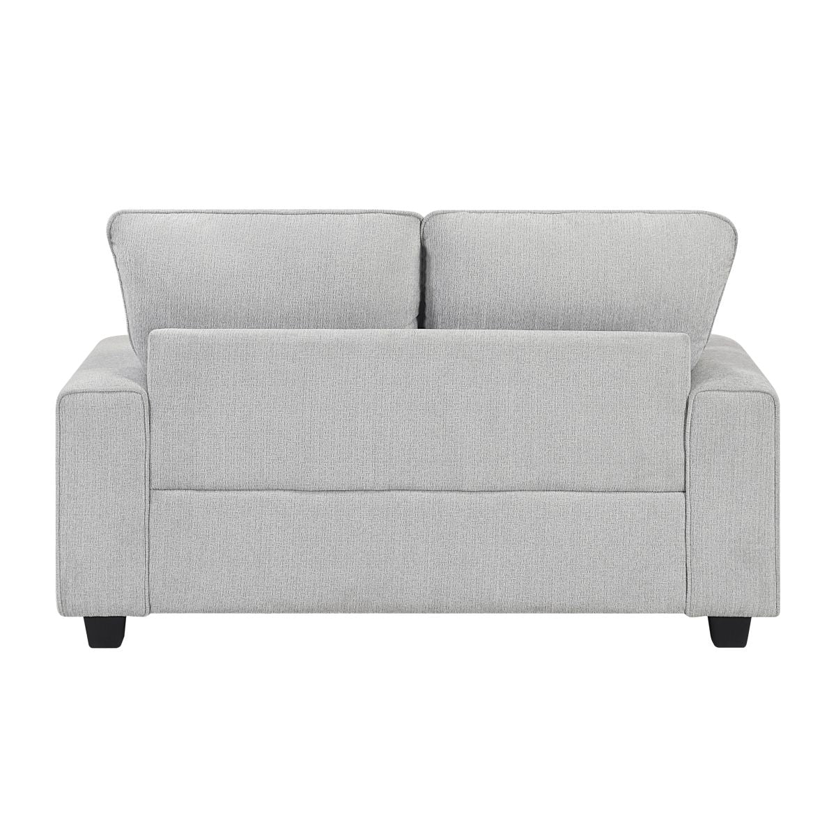 Sarah - Loveseat - Pearl Silver
