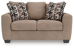Triston-Peaks - Loveseat - Suede