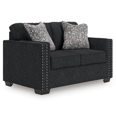 Jasmine Peaks - Loveseat - Coal