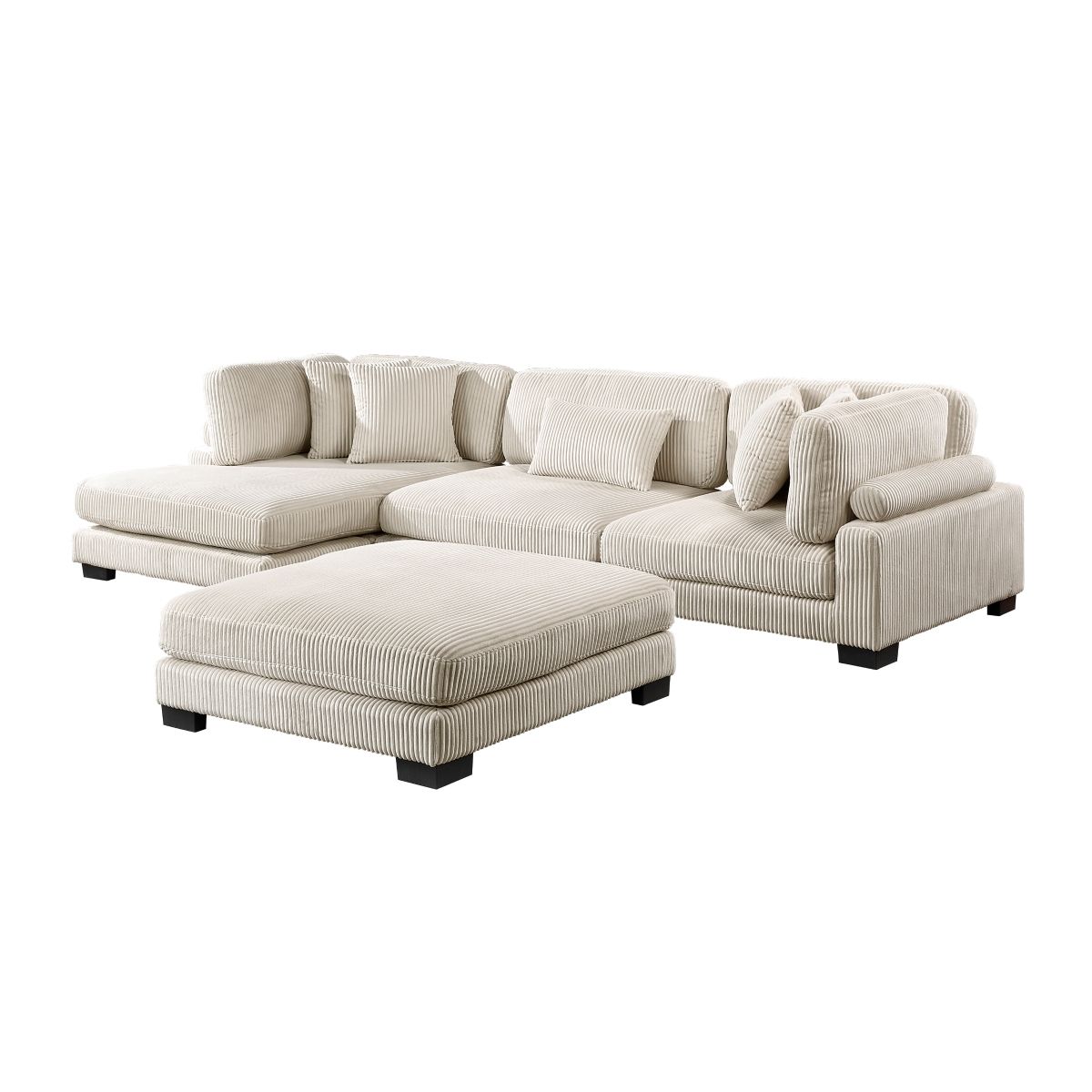 Traverse - Sectional With Ottoman