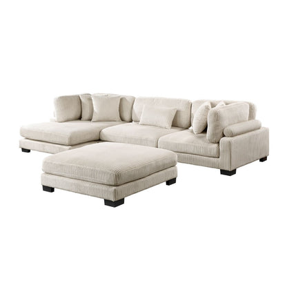 Traverse - Sectional With Ottoman