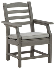 Visola - Arm Chair With Cushion (Set of 2) - Gray