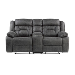 Madrona Hill - Double Reclining Loveseat With Center Console