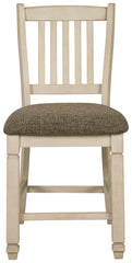Bolanburg - Upholstered Barstool (Set of 2) - Beige