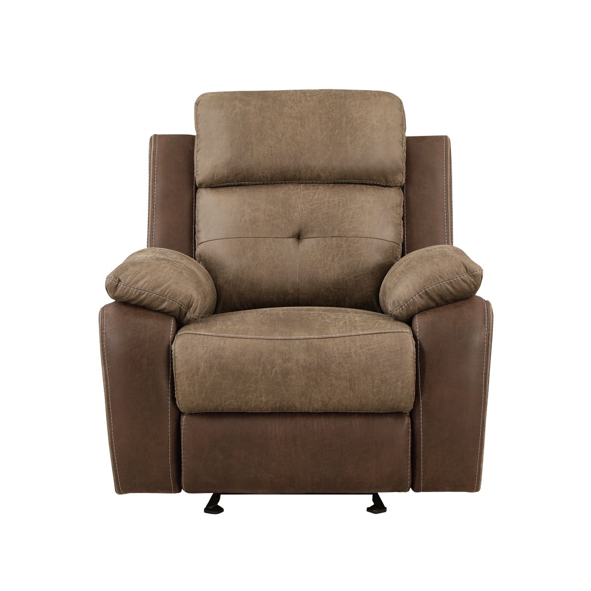 Glendale - Glider Reclining Chair - Brown