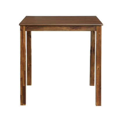 Stowe - 5 Piece Counter Height Set - Walnut