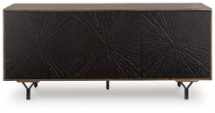 Lavinmont - Accent Cabinet - Multi Brown