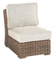 Beachcroft - Armless Chair w/Cushion - Beige