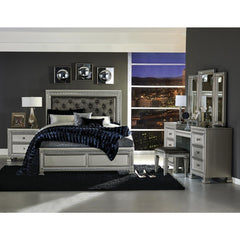 Bevelle - Vanity Stool - Gray