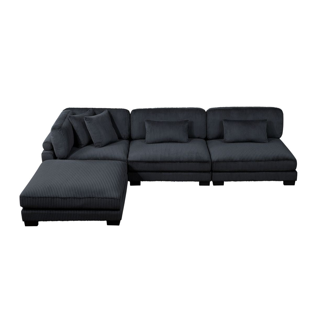 Traverse - Sectional With Ottoman