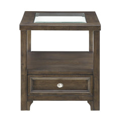 Auburn - End Table - Brown