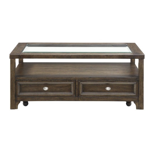 Auburn - Cocktail Table - Brown