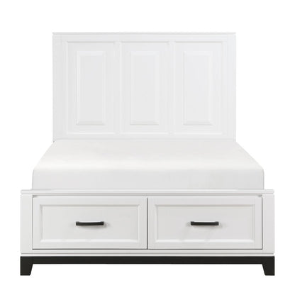Garretson - Platform Bed With Footboard Storage