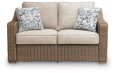 Laguna Heights - Loveseat With Cushion - Beige