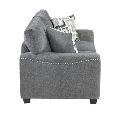 Isabel - Loveseat - Dark Gray