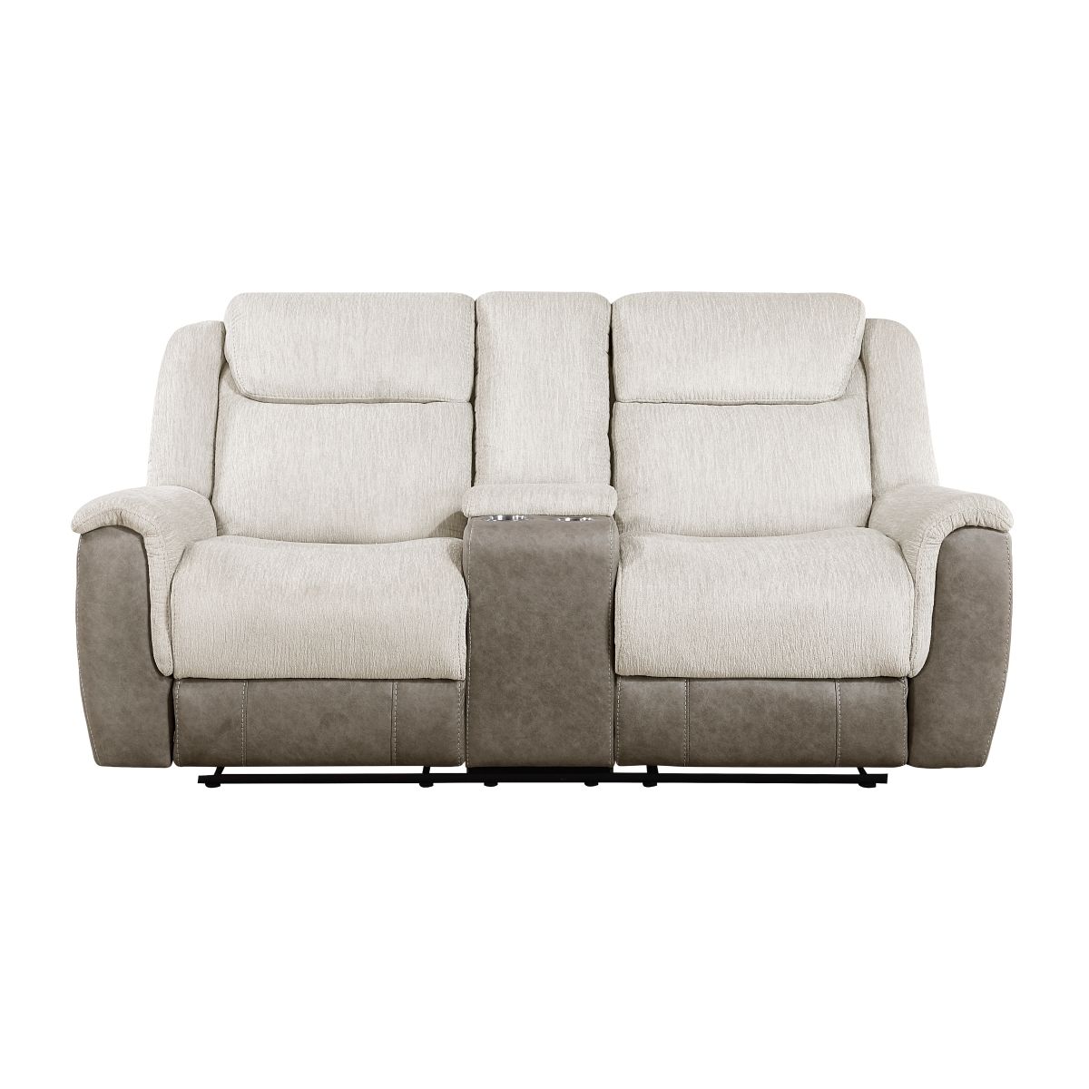 Harriette - Double Reclining Loveseat With Center Console