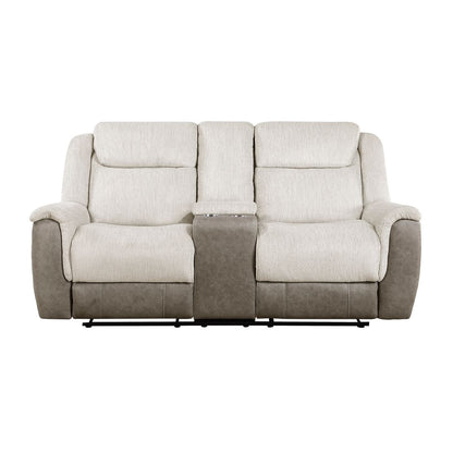 Harriette - Double Reclining Loveseat With Center Console