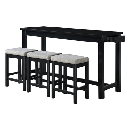 Connected - 4-Piece Pack Counter Height Set