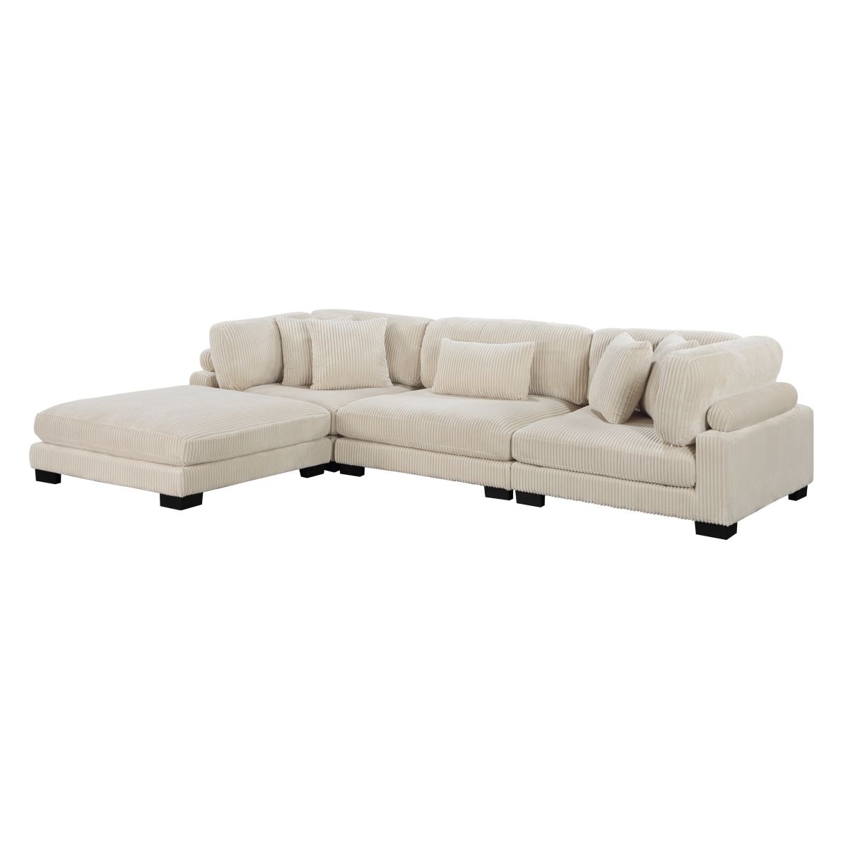 Traverse - Sectional With Ottoman